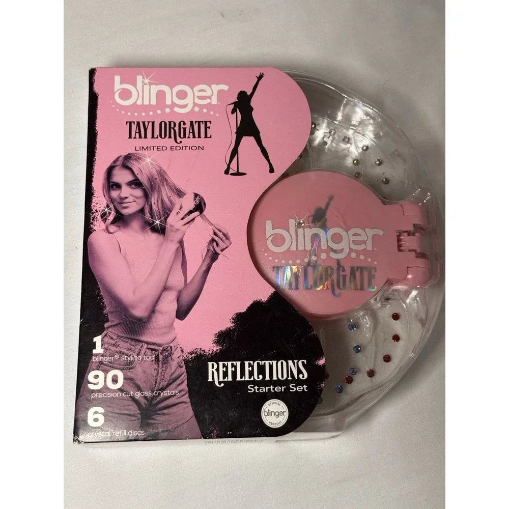 Blinger Limited Edition Reflections Starter Set Hair Gem Stamper